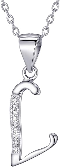 Necklace with Letter Pendants