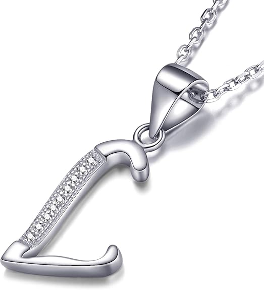 Necklace with Letter Pendants