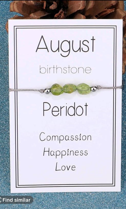 Birthstone Gift Bracelet